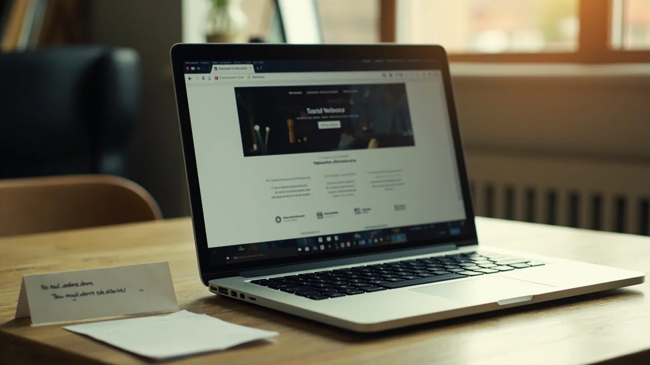 Editorial photograph of a laptop showing the official 10cric payment page on a calm adult desk.