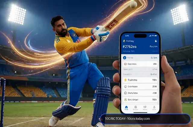 Cric10today (Cric10today) fantasy cricket & matchday visual 1